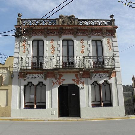 Hostal Cal Pla Sant Llorenc Savall エクステリア 写真