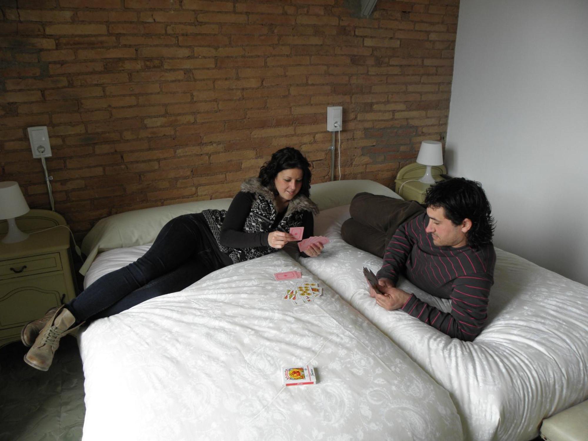 Hostal Cal Pla Sant Llorenc Savall エクステリア 写真